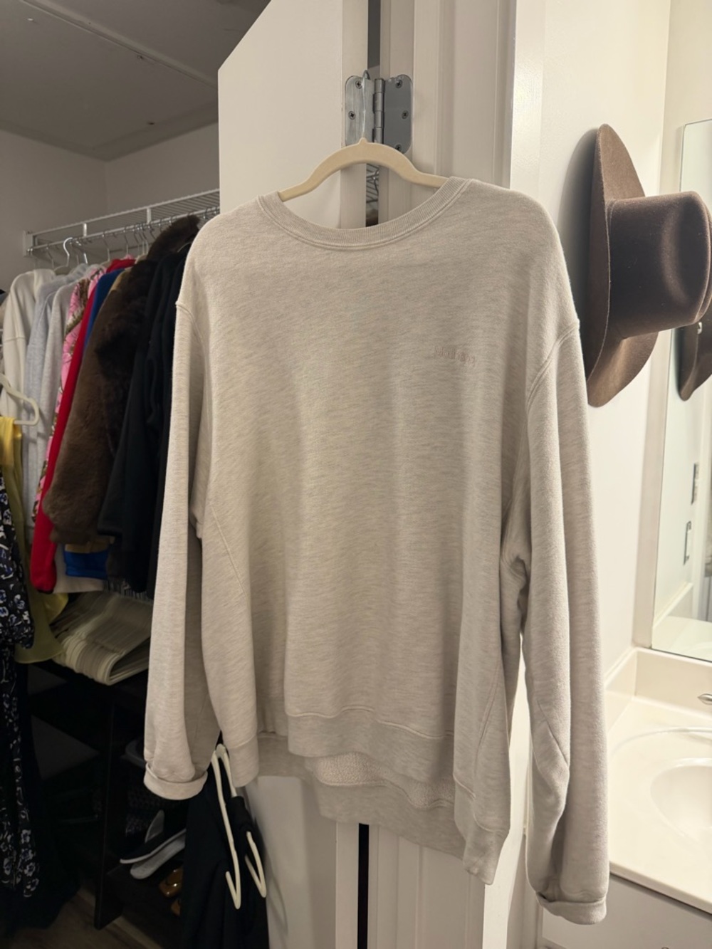 Madhappy Oatmeal Crewneck Sweatshirt